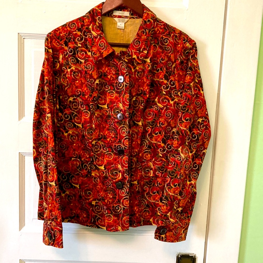 Christopher and banks fall colors jacket